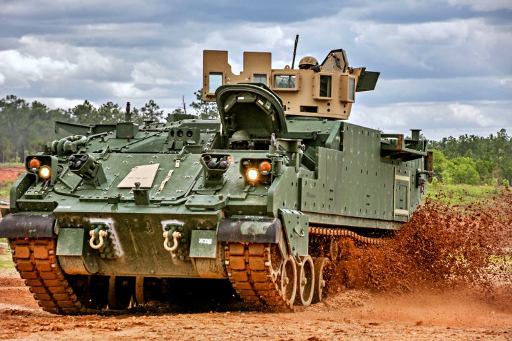 2024 최우수 박격포 경쟁 참가 AMPV M1287 자주 박격포 장갑차 : 네이버 블로그