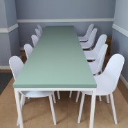 민트 테이블, 다양한 컬러 업소용 테이블 제작