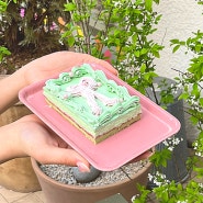 서울숲 :: 키치 힙한 리본 케이크가 있는 코츠카페 후기