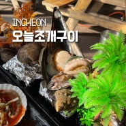 [인천] 을왕리조개타운 오늘조개구이 2인 세트 메뉴 치즈가리비 추천 내돈내산 (예약, 가격)