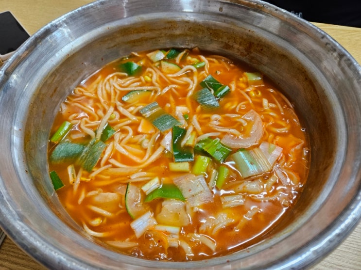 오산 얼큰칼국수맛집 함지박 소곱창전골 : 네이버 블로그