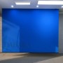 [다바라] 전동 매립 크로마키 150인치 블루 / 빔프로젝터 스크린 설치 / 홍성농아인교회