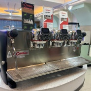 부산커피머신회사 / 라심발리 커피머신의 새로운 커피머신 M200