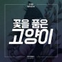 수원타투 인계동타투샵 웨이브잉크 - 고양이타투_고양이 실루엣과 꽃