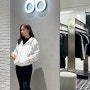 명품 다운 브랜드 무스너클 현대백화점 판교점에서 여성 간절기 아우터 바람막이 점퍼 코디 추천