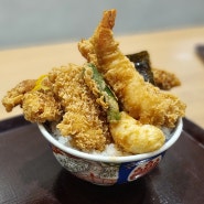 도쿄맛집 :: 나리타공항1터미널 맛집, 도쿄푸드바, 텐동을 깜빡하고 못 먹었다면 여기서 마무리 - いろり庵きらく이로리안키라쿠