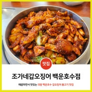 경기도 의왕맛집 '조가네 갑오징어' 백운호수점