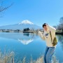 일본 시즈오카 여행 타누키호수 후지산뷰