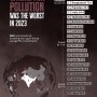 2024년 대기 오염이 가장 심한 국가