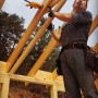 '24.4.16 Hami Garage TV - Making a carpenter's wooden greenhouse. / 레프터 보강 작업.
