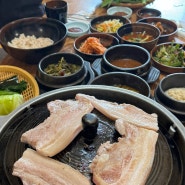 도봉산 신선대 등산 맛집 고향산천 보리밥과 솥뚜껑 오겹살