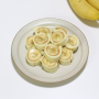 바나나빵 바나나롤 간단한 식빵 요리(칼로리,보관방법,바나나껍질음식물)
