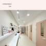 핑크 컨셉 사랑스런 작은 학원 인테리어 / 9평 교습소 창업 사례