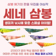 24년 신제품 세네삼봉 출시 소식& 리얼 후기