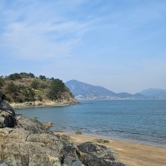 여수 드라이브 코스 :: 신덕해수욕장 🏖️(만성리 근처 산책길)
