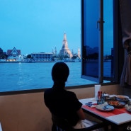 방콕 왓아룬 야경 레스토랑(식당)∙카페 뷰 좋은 2곳 추천