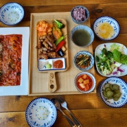 [서울근교] 고모리 맛집 애견동반식당 농가의식탁 포천점 후기