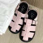 엘리자베스 스튜어트 플랫폼 피셔맨 샌들 29cm 할인 여행지 여름 신발 핑크