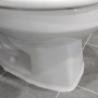 셀프 홈 인테리어 후기, 화장실 변기 백시멘트 제거 후 시공 누수 수리 (타일 백색시멘트 보양작업)