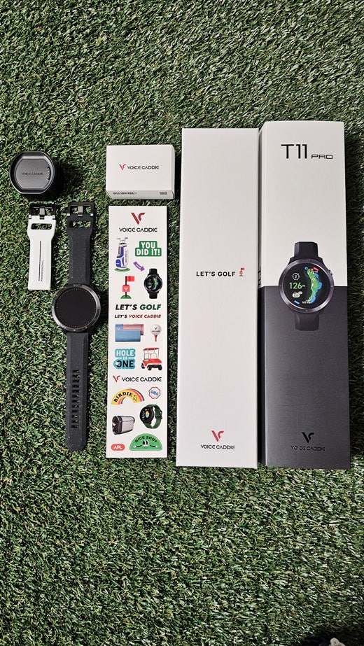 보이스캐디 T11 PRO 골프 시계형 거리 측정기의 끝판왕, 프로와 일반 모델 차이(개봉기) : 네이버 블로그