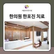 서초동 한포진 한의원, 손발 물집 수포 원인 증상 및 치료법