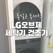 LG 오브제컬렉션 세탁기 1년만에 세탁조 통살균 후기 (feat. 과탄산소다)