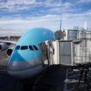 신혼여행 - 뉴욕-인천 대한항공 프레스티지 KE082 '에어버스 A380-800 & JFK 대한항공 라운지'