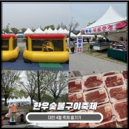 대전 4월 축제 즐기기 한우숯불구이축제 후기
