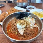 인천/아라뱃길 맛집 '강원평창 오대산 막국수' 고소한 들깨 비빔막국수