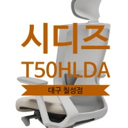 시디즈 T50 HLDA 의자 화이트쉘 할인 이벤트,무료배송