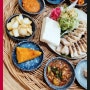 소문난 통삼겹보쌈 경주불국사맛집 경주칼국수 식당