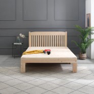 편백나무 통원목 그대로를 느낄 수 있는 침대 편백 평상형 침대 소개 드립니다 P-BE-205