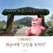 2024 화순 고인돌 유적 봄꽃축제 벨리곰 주차장 광주근교 드라이브 꽃구경