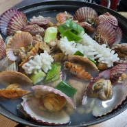 [조요타일상]경대정문 해물무구리 맛집 수제비 존맛 비오는 날에는 파전