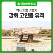 [강화 고인돌 유적지] 봄 날씨에 떠나보는 역사 체험 여행지