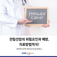 전립선암의 위험요인과 예방, 치료방법까지!