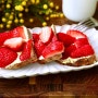 딸기 호밀빵 오픈 샌드위치 딸기의 효능 딸기 잘 고르는 방법 하루 7개 적정량 티타임