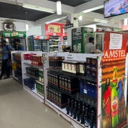 TASMAC , Chennai 술 구매 타스막 킹피셔 파는 곳