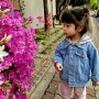 봄과 꽃 그리고 아이