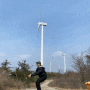 태기산 전망대 초보 트레킹 하기 좋은 풍력발전기 뷰 등산 코스 (양구두미재 무이 쉼터 바람개비 언덕)
