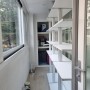압구정 현대 아파트 베란다 수납 선반 설치