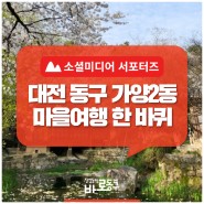 햇볕이 따뜻한 마을 「대전 동구 가양2동」 한 바퀴 - 우암사적공원, 박팽년 선생 유허, 신도꼼지락시장