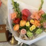 모차르트홀꽃집에서 꽃다발 선물용 제작 후기