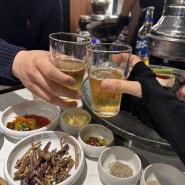 3000번 칼집낸 꽃삼겹살 신촌 리정원! 저녁 맛집 고기집