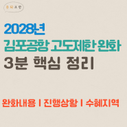 2028년 김포항공 고도제한 완화 추진_신속개정 수혜지역은?