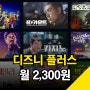 디즈니플러스 스탠다드보다 좋은 프리미엄을 월 2,300원으로 계정공유(feat. 연간구독)
