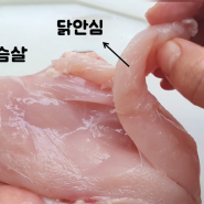 다이어트 중 닭가슴살 vs 닭안심 부위 뭐 먹지 (맛, 가격, 단백질, 칼로리 차이)