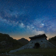[한국 여행] 은하수가 있는 풍경 / A view of the Milky Way