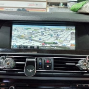 ☆스타사운드☆ BMW 520D 안드로이드 M2C 올인원 네비장착 작업시간 2시간이면 충분합니다.