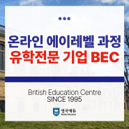 온라인 에이레벨 과정 유학전문 기업 BEC를 통해 준비